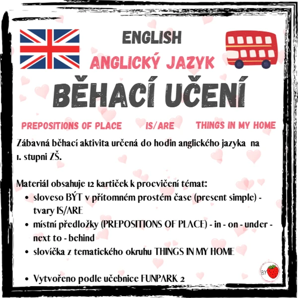 Běhací učení - ANGLIČTINA