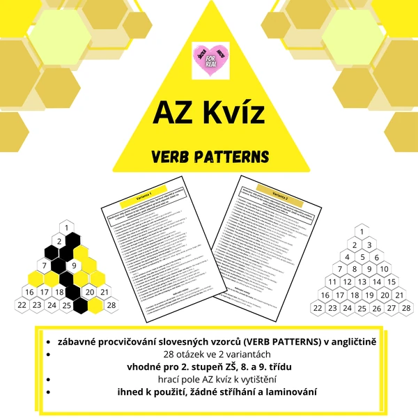 AZ kvíz - verb patterns
