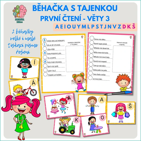Běhačka – první čtení – věty 3