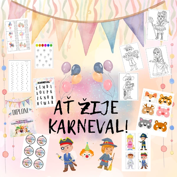 🤡🧚🏻‍♀️AŤ ŽIJE KARNEVAL 🤡🧑‍🍳