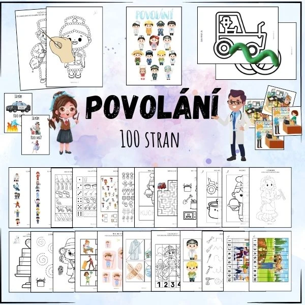 Povolání - soubor aktivit 