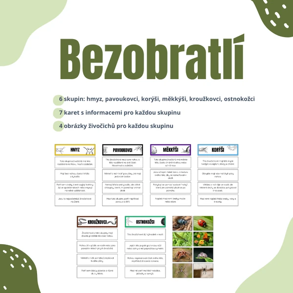 Bezobratlí živočichové
