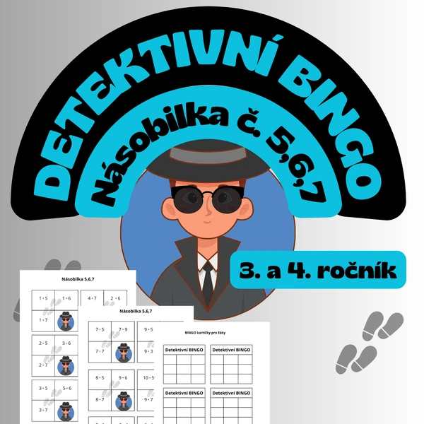 Detektivní Bingo č. 5,6,7