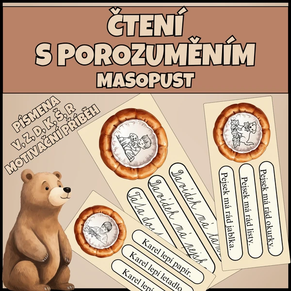Čtení s porozuměním - MASOPUST