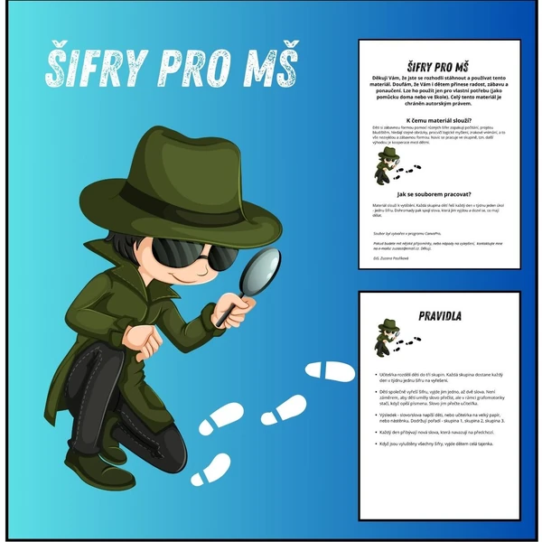 ŠIFRY pro MŠ