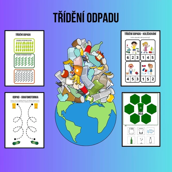 Třídění odpadu, Den Země pro MŠ
