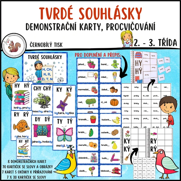 Tvrdé souhlásky