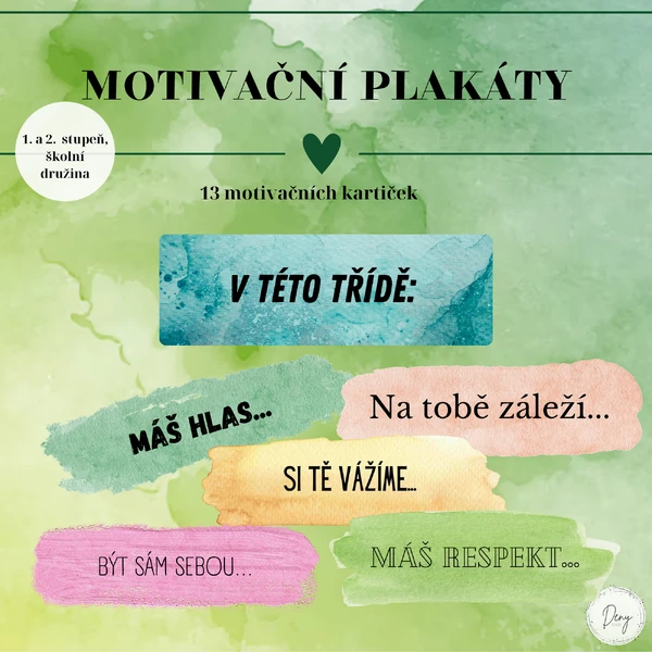 Motivační plakáty