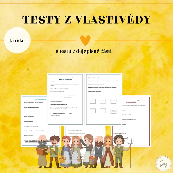 Testy vlastivěda (dějepisná část) 4.ročník
