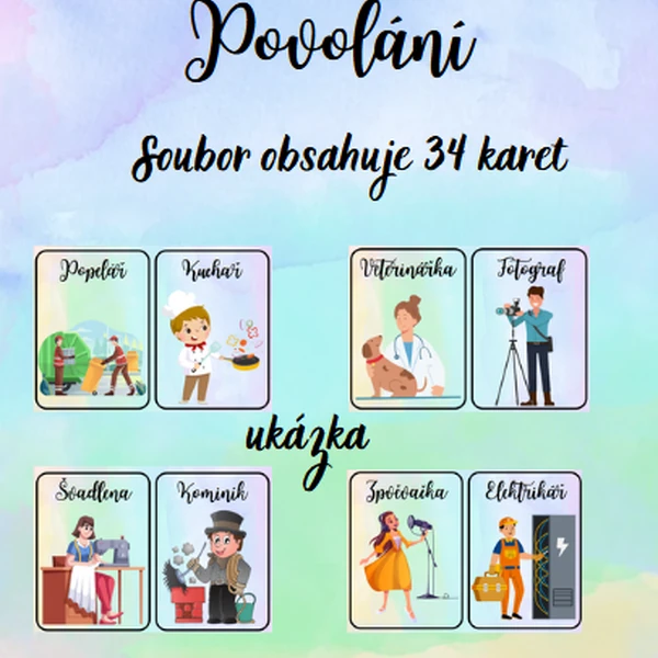Demonstrační karty povolání