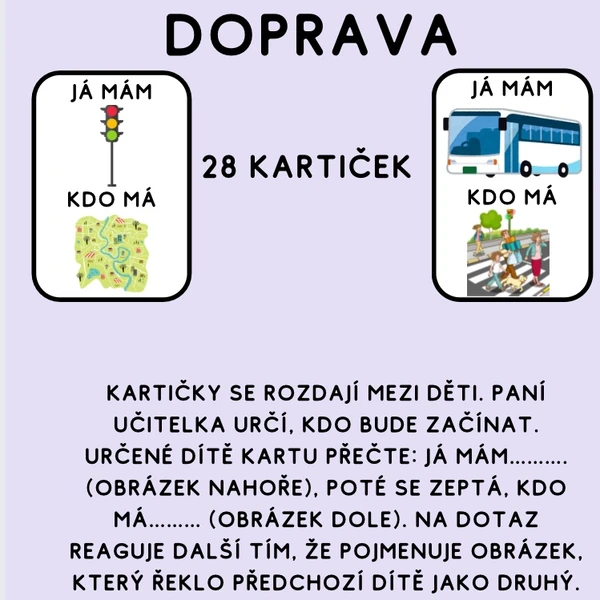 Já mám, kdo má DOPRAVA