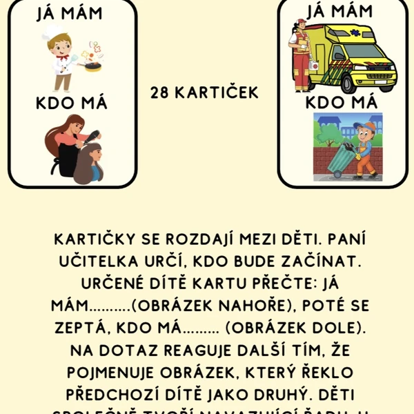 Já mám, kdo má ŘEMESLA A POVOLÁNÍ