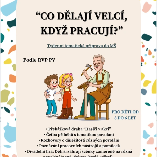 Co dělají velcí, když pracují?
