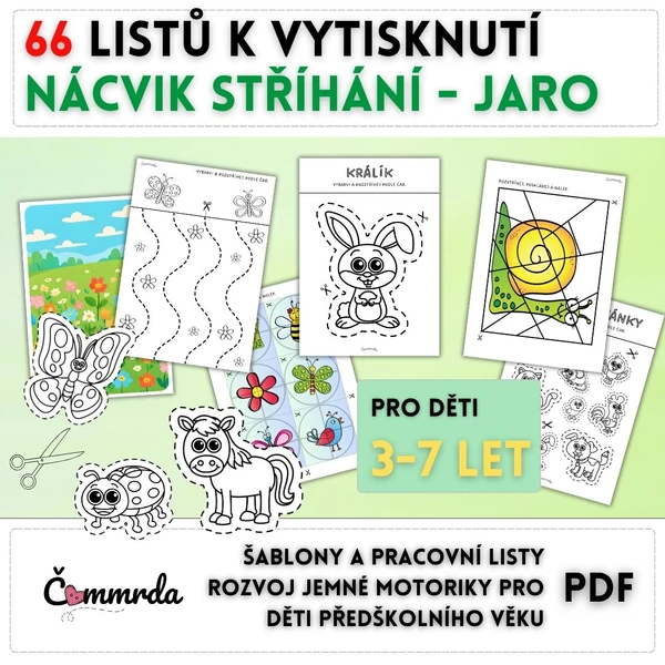 Nácvik stříhání - jaro