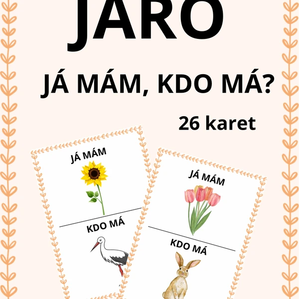JARO - Já mám, kdo má?