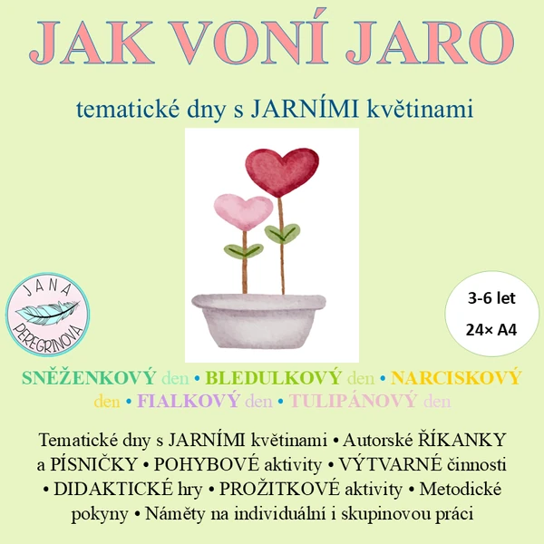 JAK VONÍ JARO – tematické dny s JARNÍMI květinami