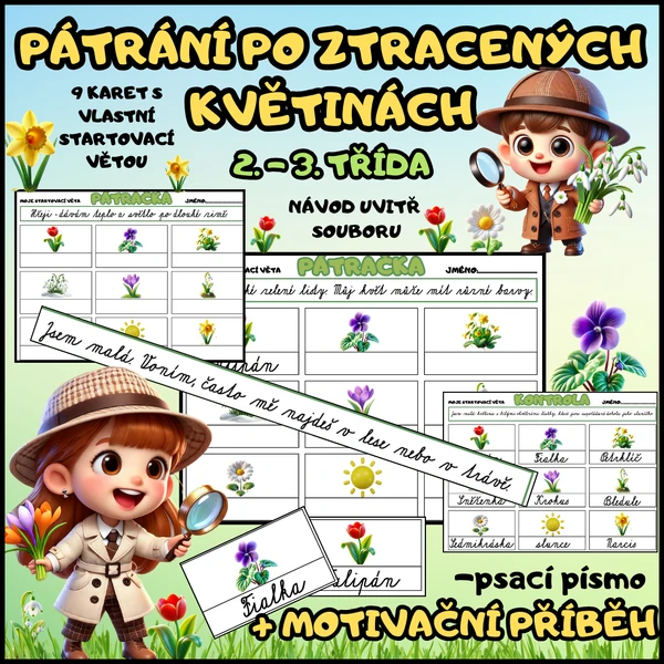 🌸PÁTRÁNÍ PO ZTRACENÝCH KVĚTINÁCH🌸 