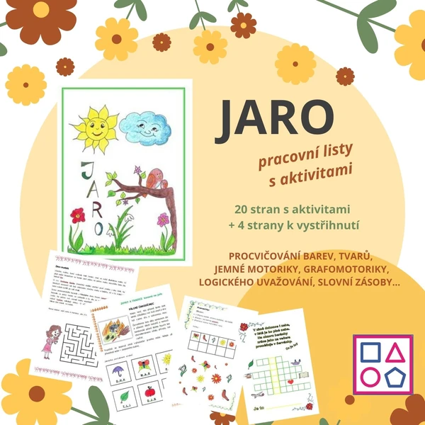 JARO - pracovní listy s jarní tematikou (výukový materiál) 