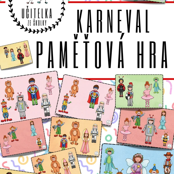 KARNEVAL - PAMĚŤOVÁ HRA