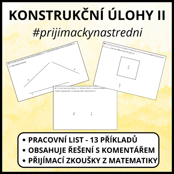 Konstrukční úlohy II