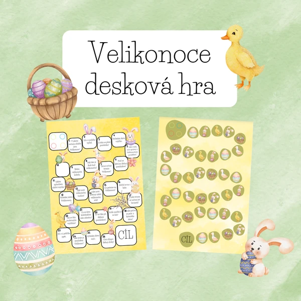 Velikonoce desková hra