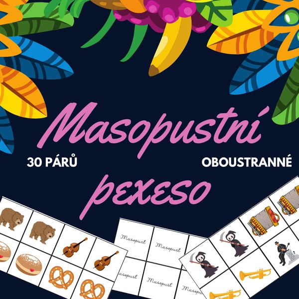 Masopustní pexeso