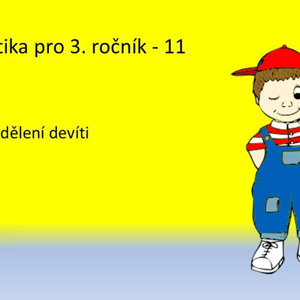 Matematika pro 3. ročník - 11