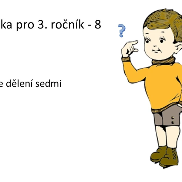 Matematika pro 3. ročník - 8