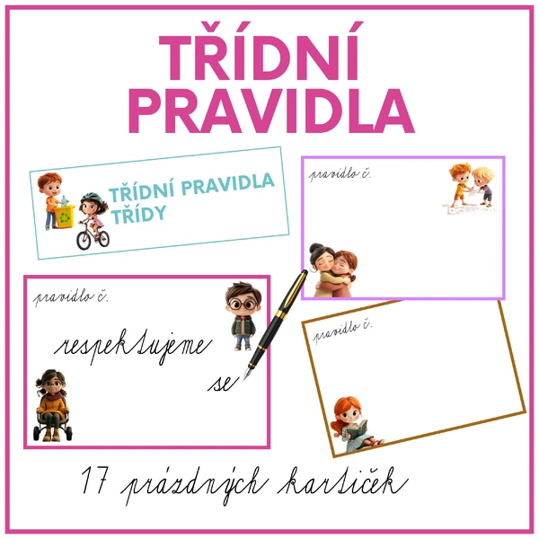 Třídní pravidla (prázdné předlohy)
