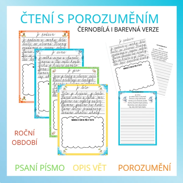 Čtení s porozuměním: roční období