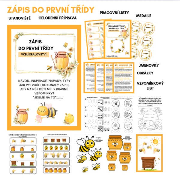 ZÁPIS DO PRVNÍ TŘÍDY: KRÁLOVSTVÍ VČEL