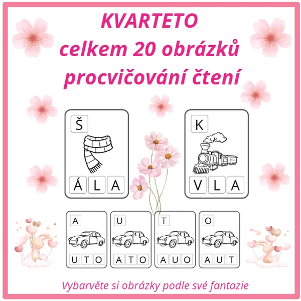 Čtecí kvarteto pro prvňáčky