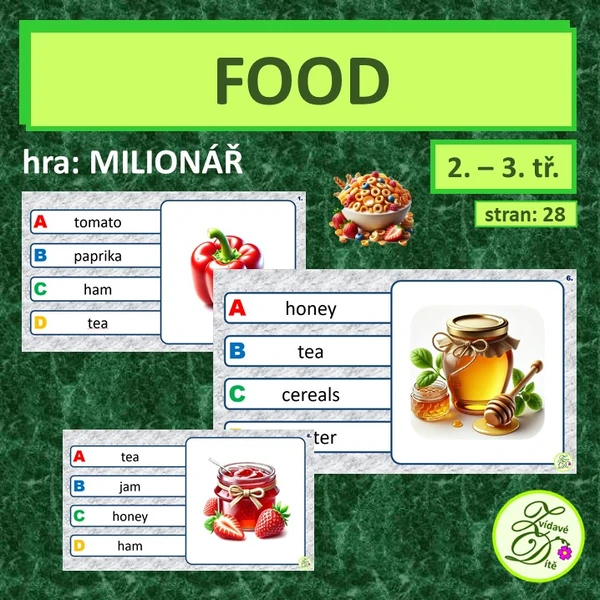 Food - hra Milionář
