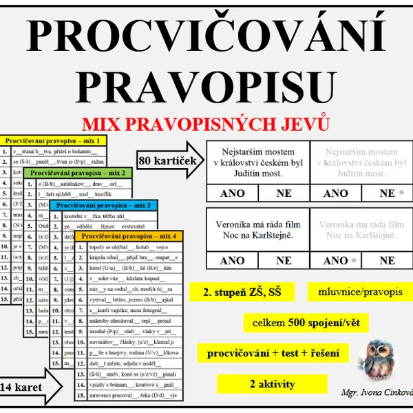 Procvičování pravopisu