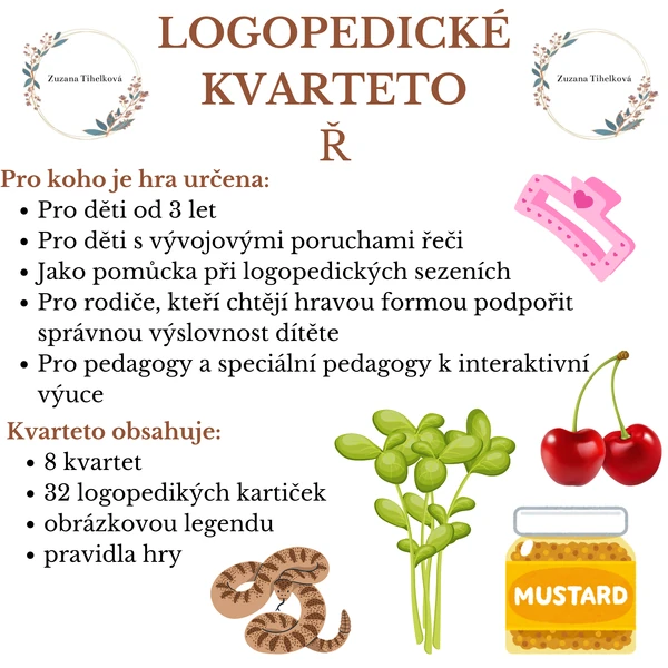 Logopedické kvarteto - Ř
