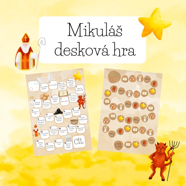 Mikuláš desková hra