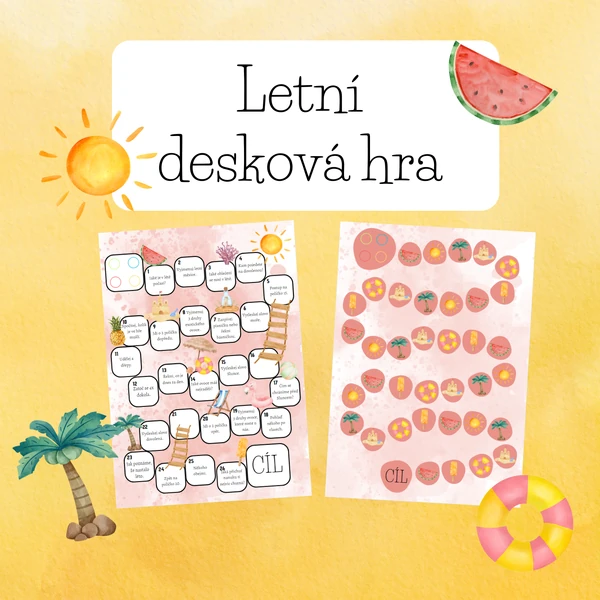 Letní desková hra