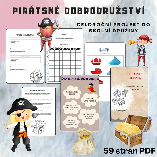 Pirátské dobrodružství - celoroční družinový projekt