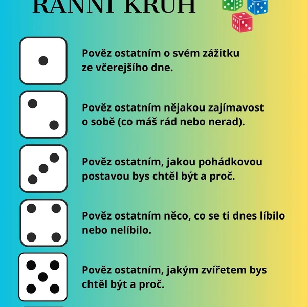 Otázky s kostkou