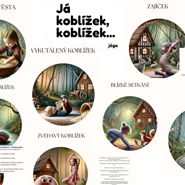 Pohádková jóga O koblížkovi