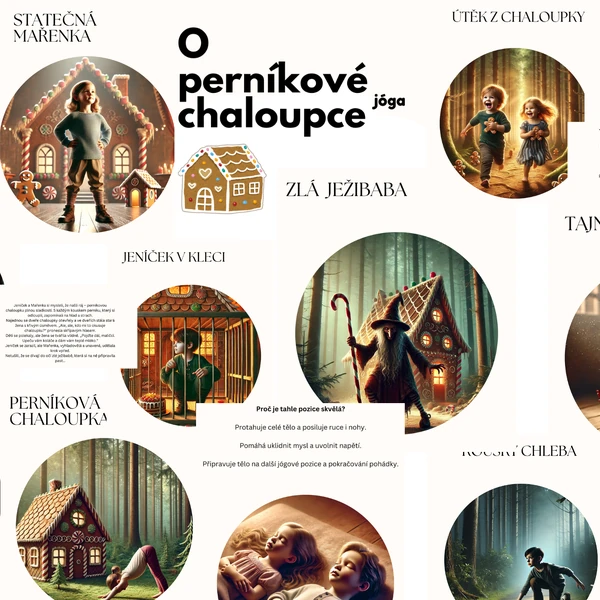 Pohádková jóga O perníkové chaloupce