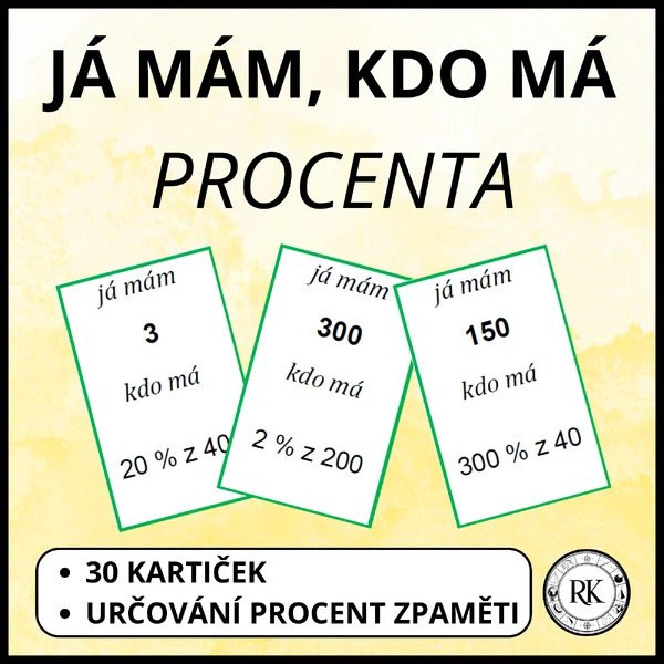 Procenta - Já mám, kdo má