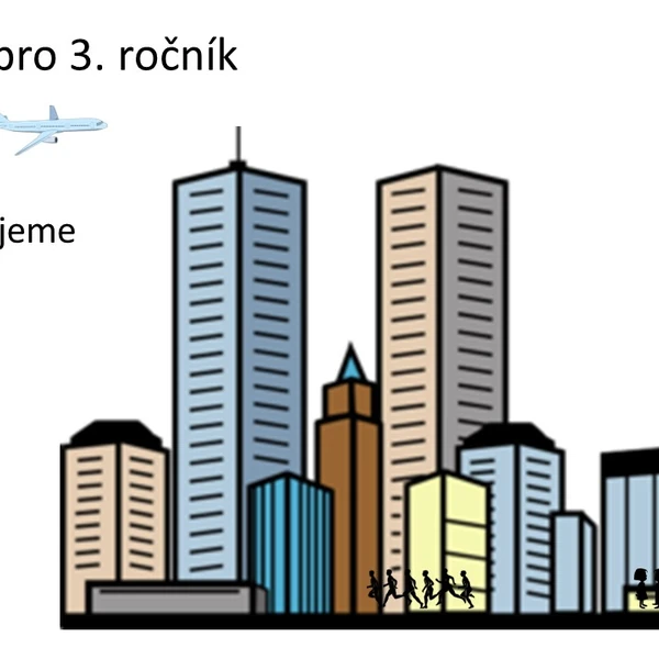 Prvouka pro 3. ročník - místo, kde žijeme vesnice a města