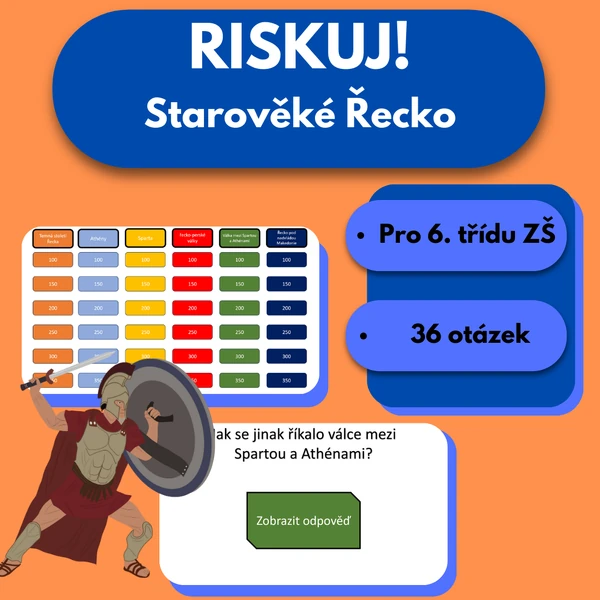 Riskuj! - Starověké Řecko