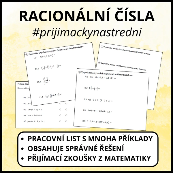 Racionální čísla