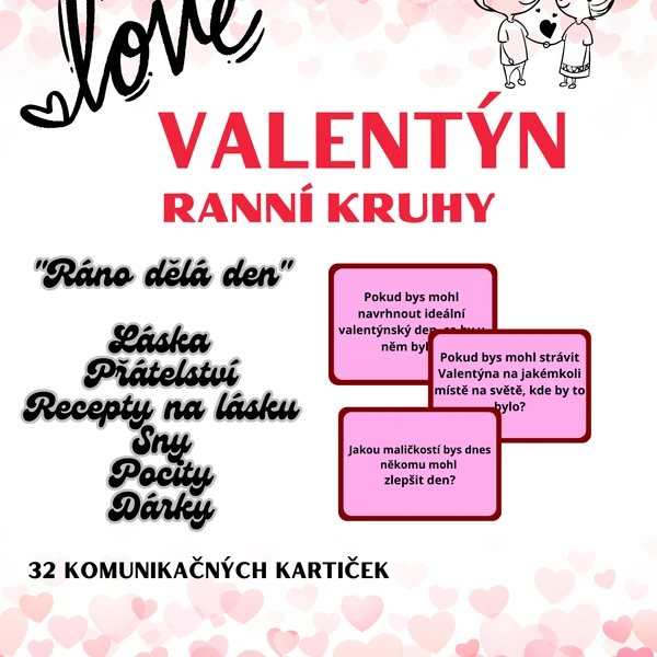 VALENTÝN - Komunikační kartičky