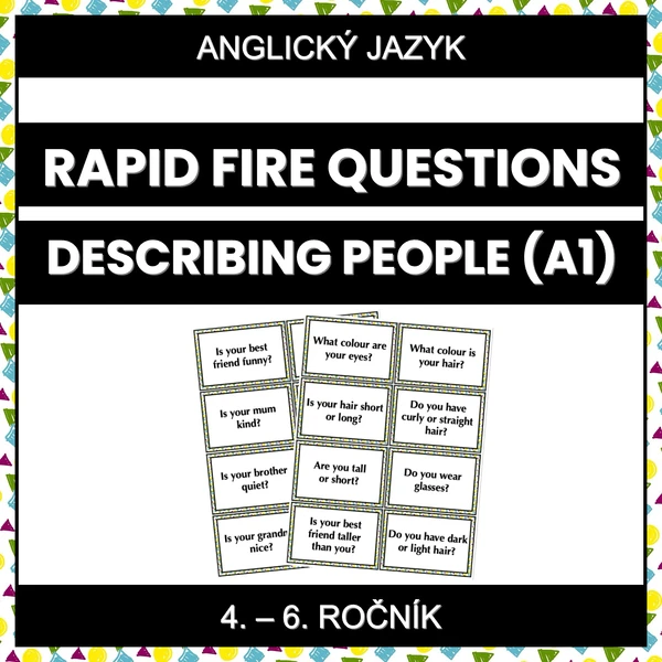 Rapid Fire Questions - Describing People (A1)