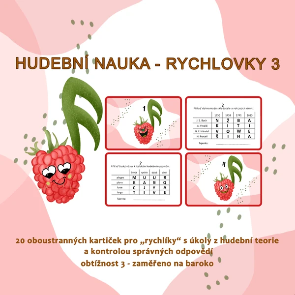 Hudební nauka - Rychlovky 3