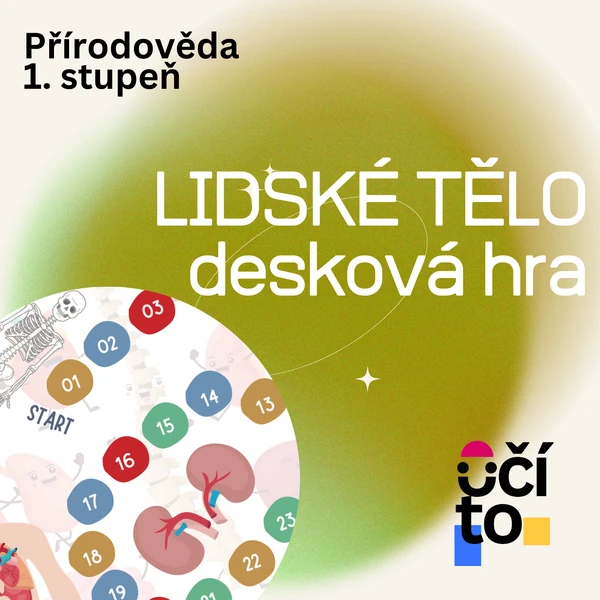 Lidské tělo - desková hra 