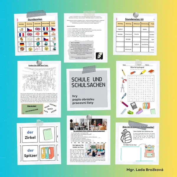 Schule und Schulsachen